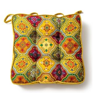 Colorful Patterned Boho Cushion